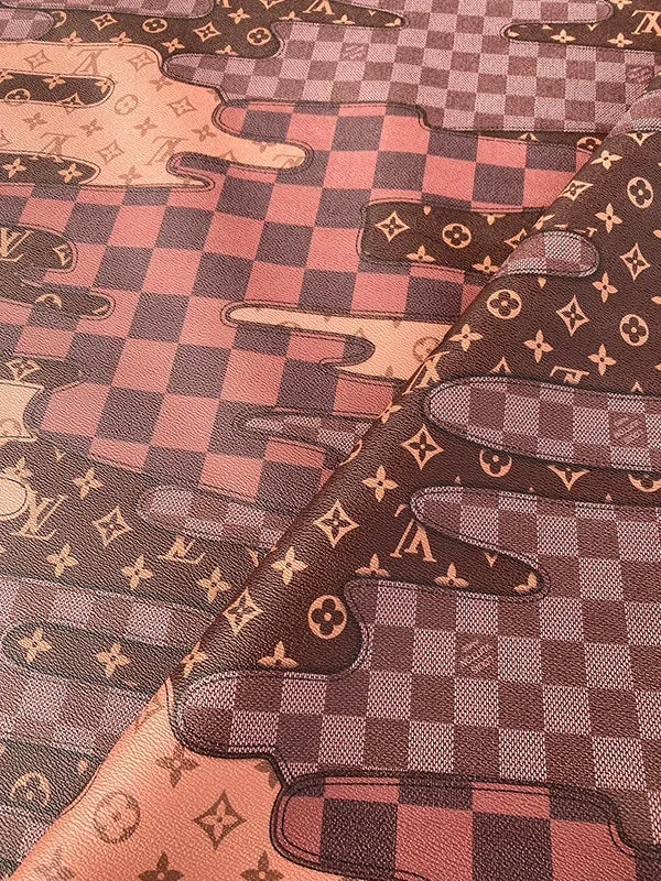 Brown Louis Vuitton Bag Leather for Custom DIY Projects
