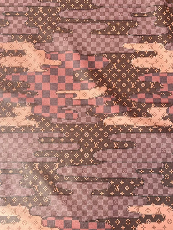Brown Louis Vuitton Bag Leather for Custom DIY Projects