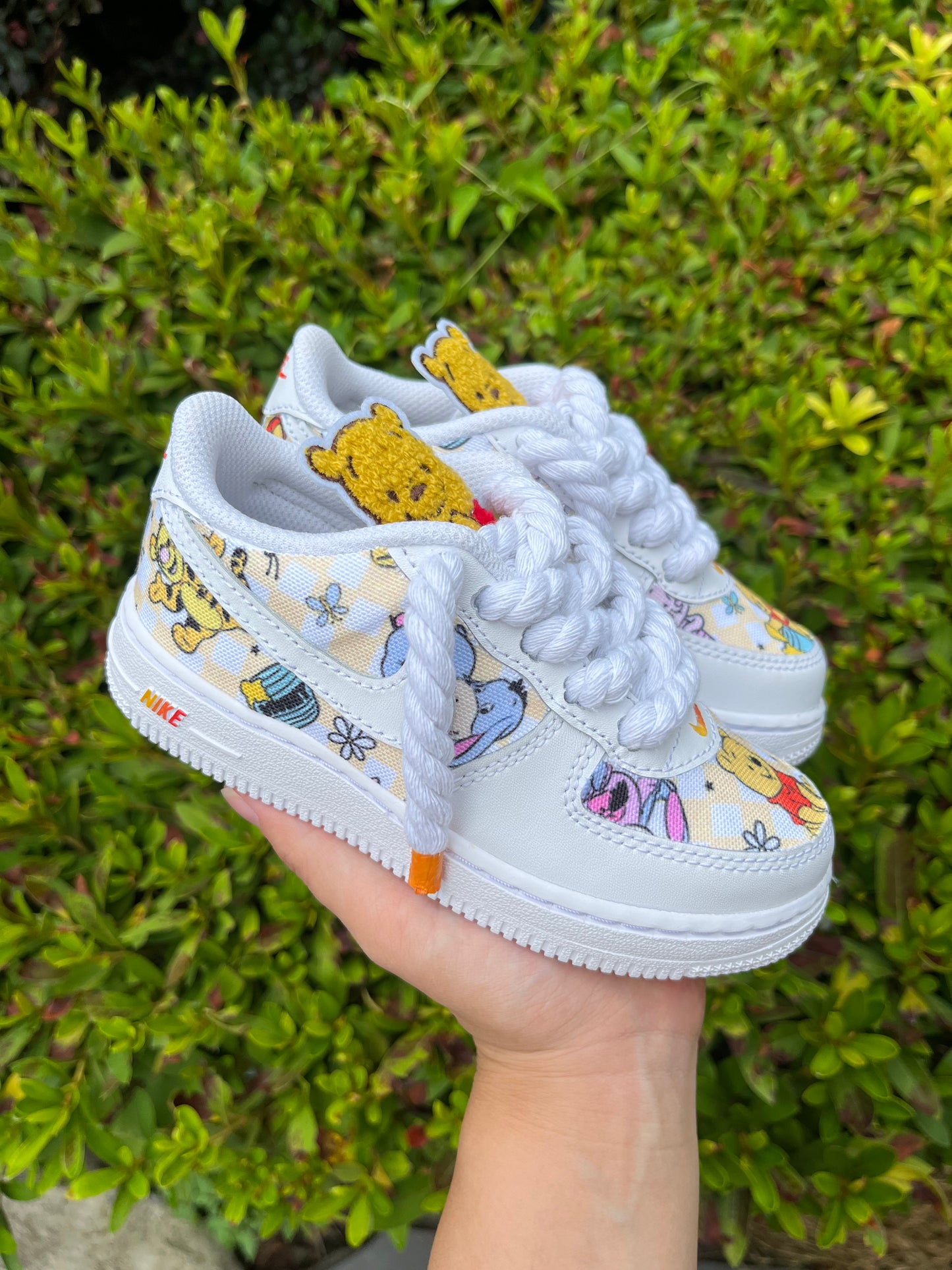 Winnie the Pooh Air force1 custom shoes