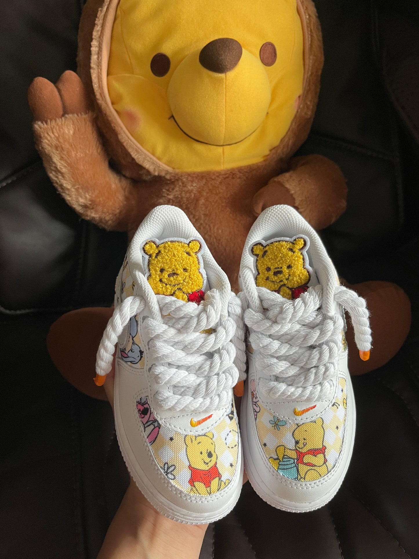Winnie the Pooh Air force1 custom shoes