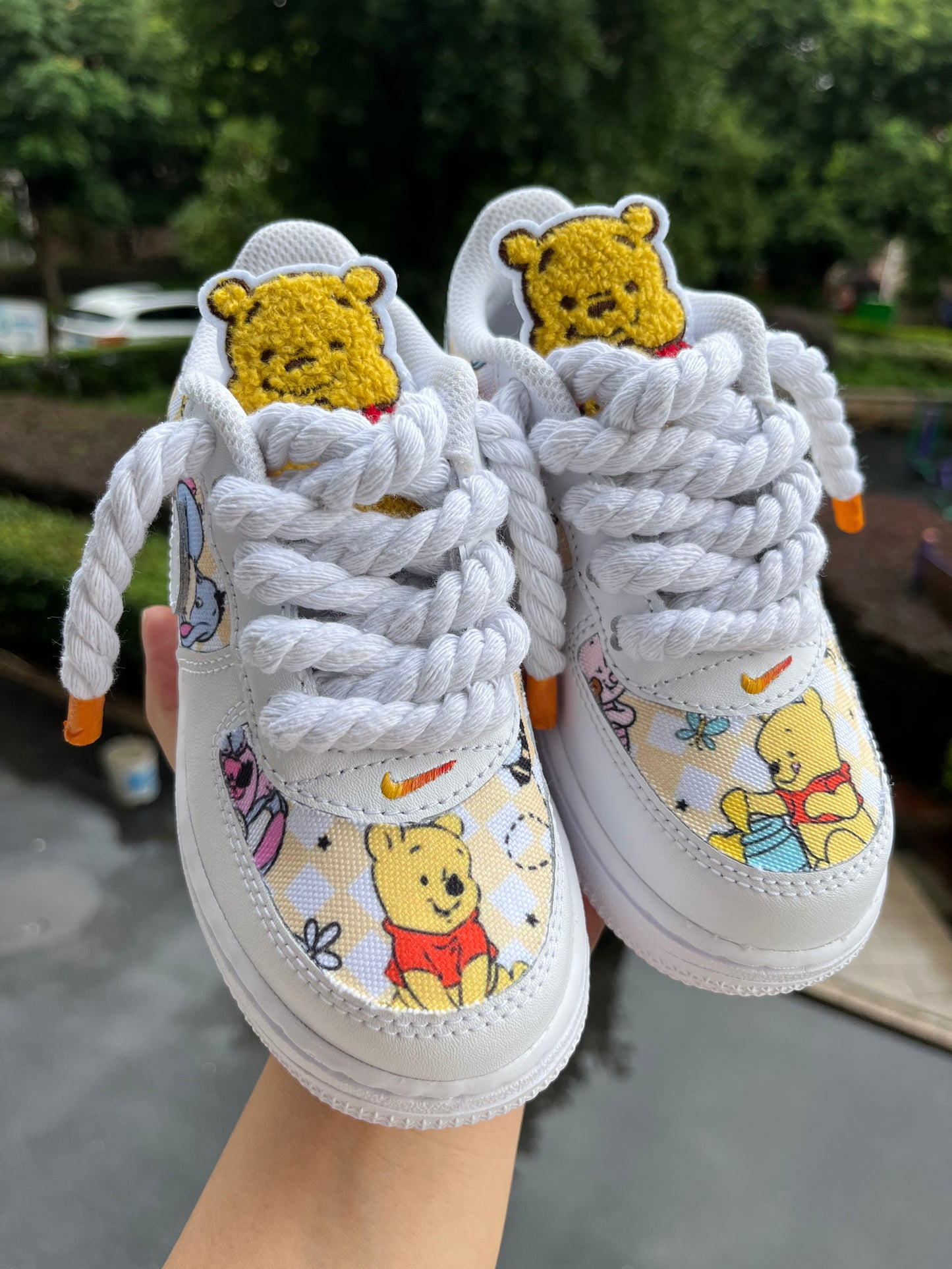 Winnie the Pooh Air force1 custom shoes