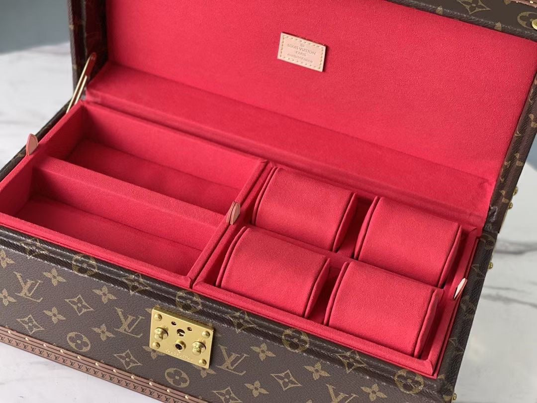 Custom LV Accessories Box Jewelry Box Storage Box Monogram