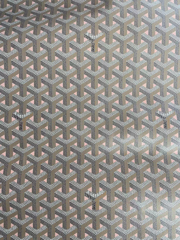 New Goyard Canvas Bag Leather Material for Handmade Sewing Project