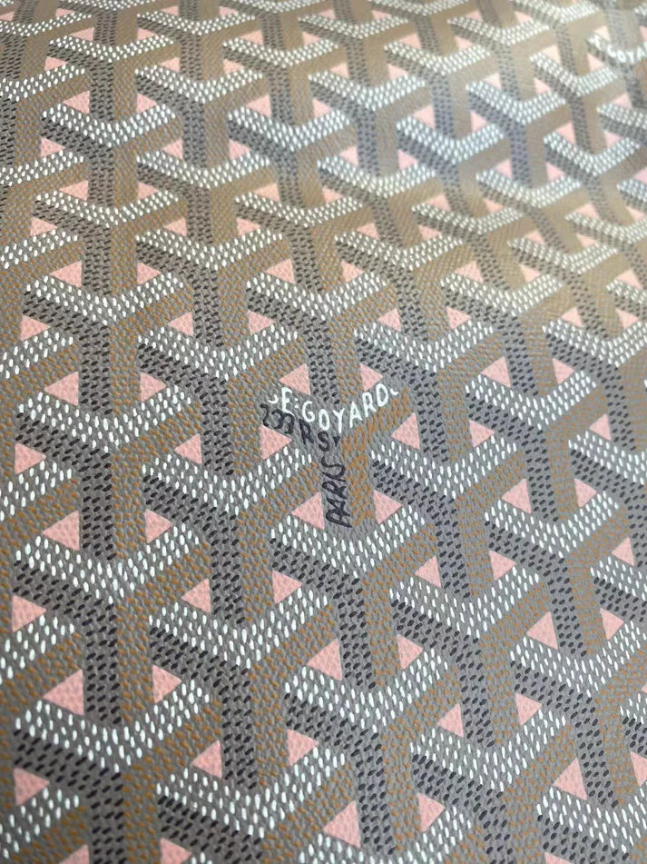 New Goyard Canvas Bag Leather Material for Handmade Sewing Project