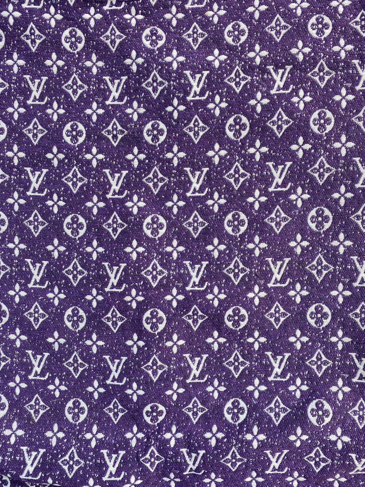 Purple Chenille Upholstery Fabric for Beach Bag Sofa Furniture Car Upholstery Sold By Yard