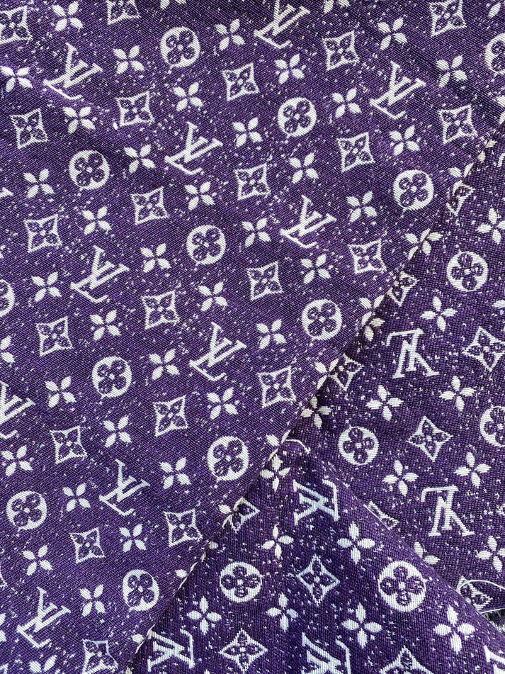 Purple Chenille Upholstery Fabric for Beach Bag Sofa Furniture Car Upholstery Sold By Yard