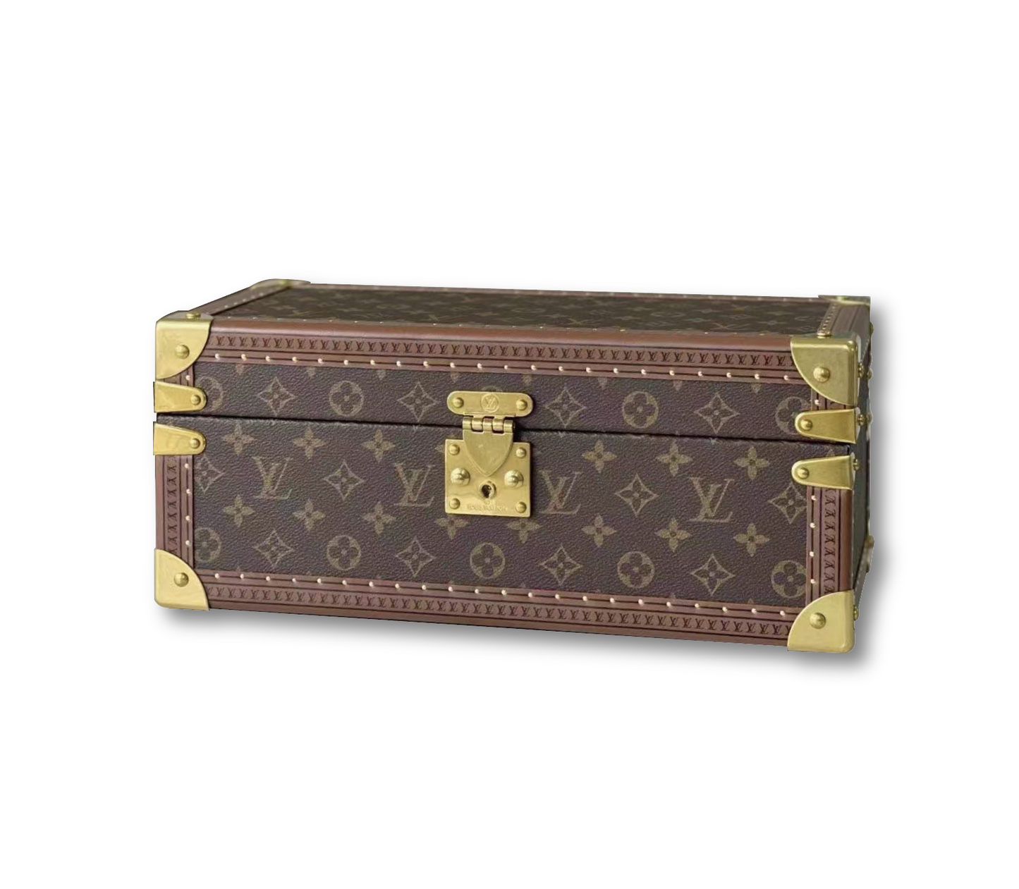 Custom LV Accessories Box Jewelry Box Storage Box Monogram