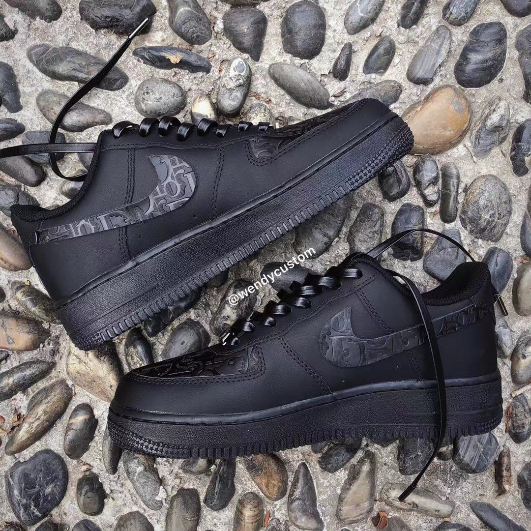 Damier LV Custom Sneakers Air Force One for Man – WendyCustom