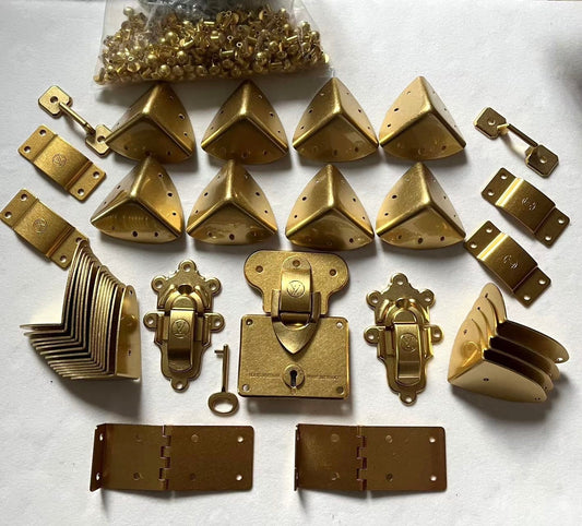 Gold LV Louis Vuitton Trunk Table Accessory for Handmade Custom Homedecor Accessories