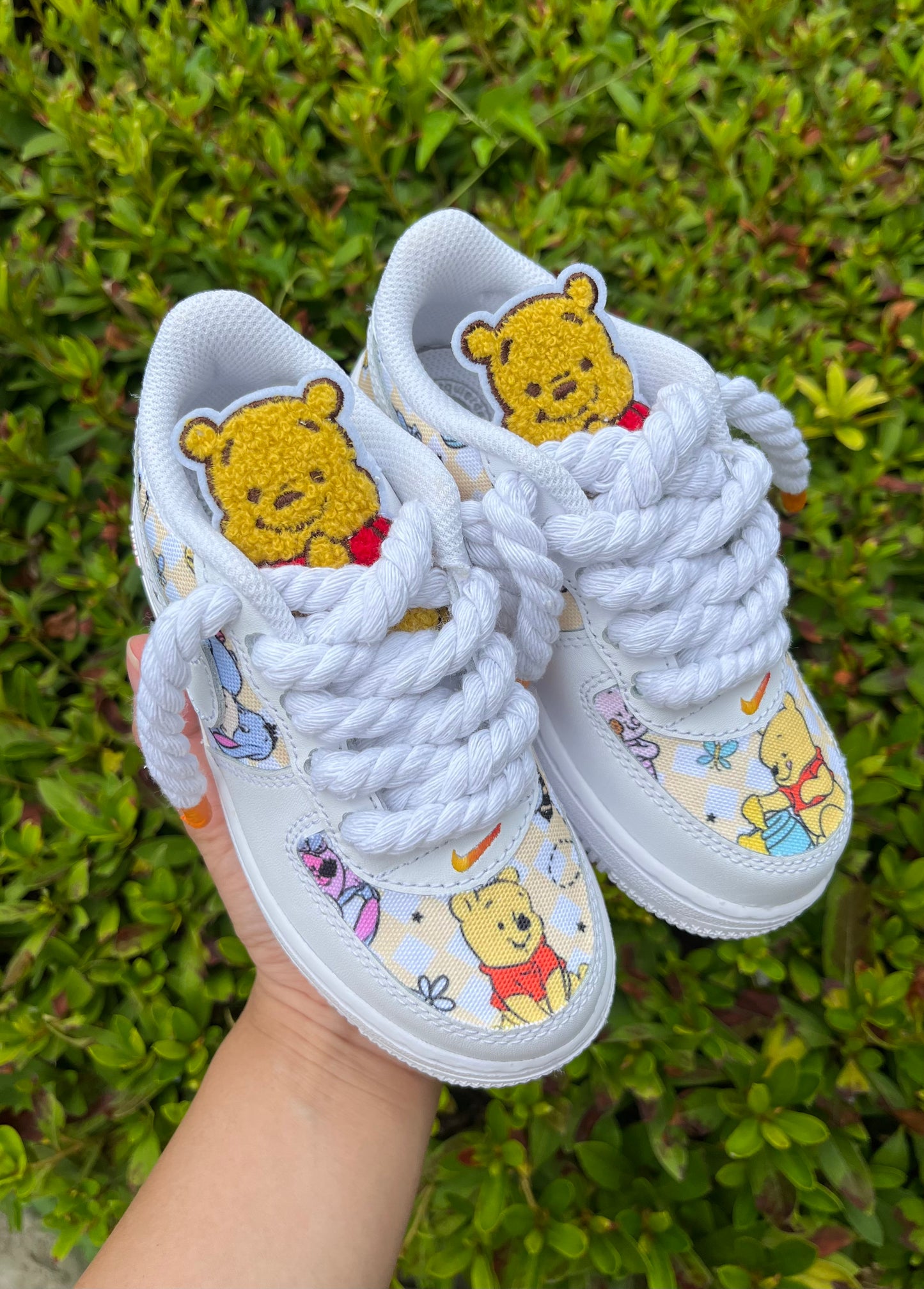 Winnie the Pooh Air force1 custom shoes