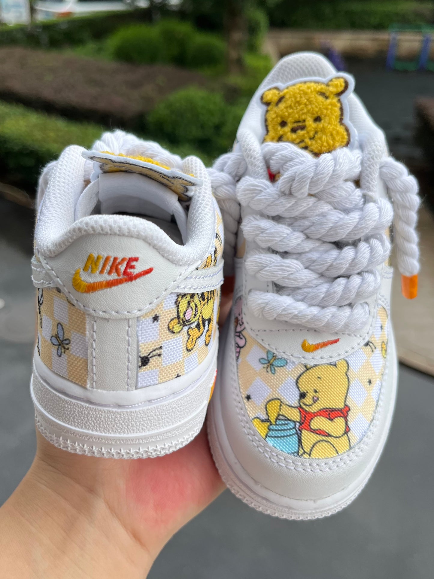 Winnie the Pooh Air force1 custom shoes