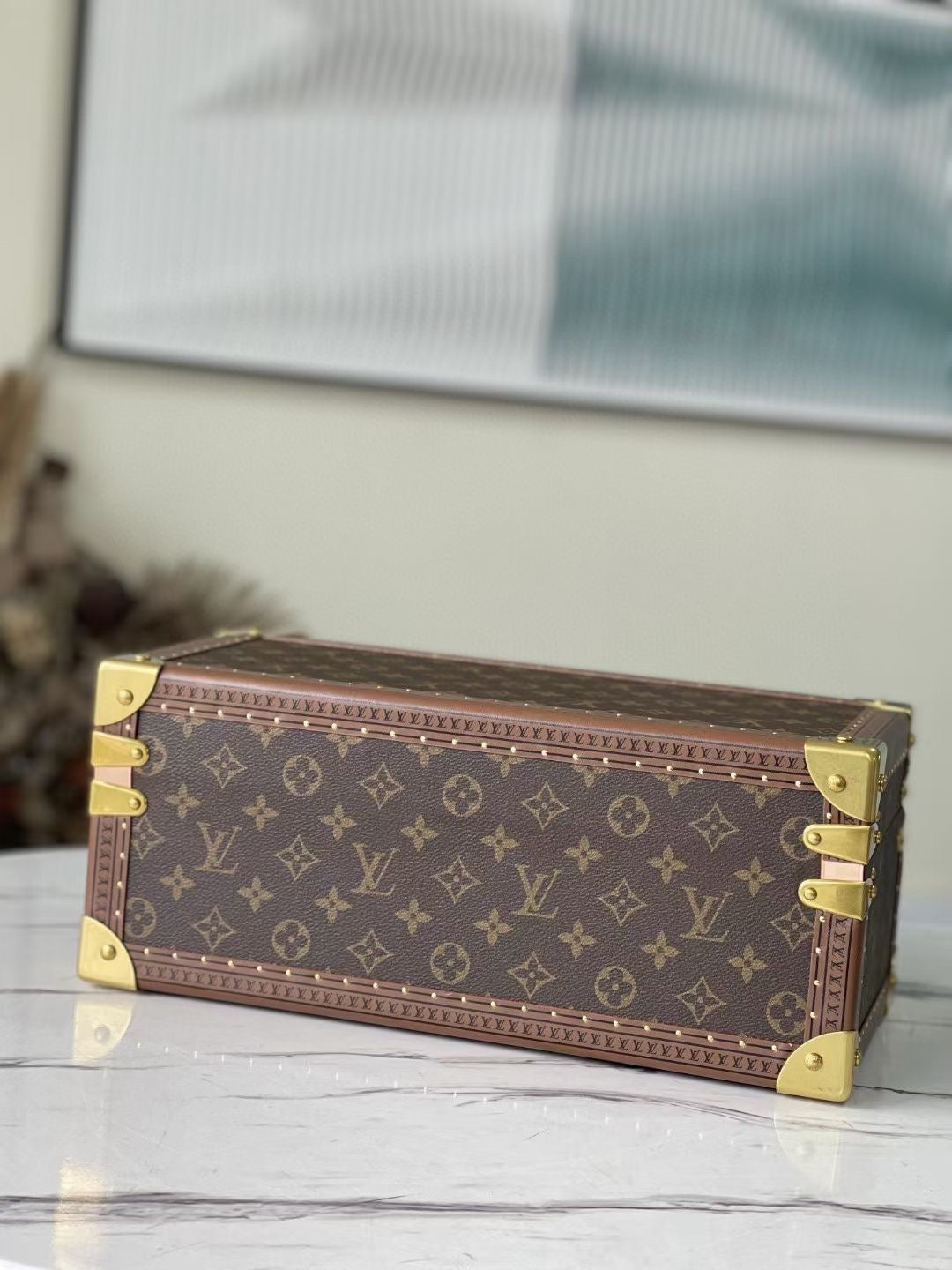 Custom LV  Accessories Box Jewelry Box Storage Box Monogram