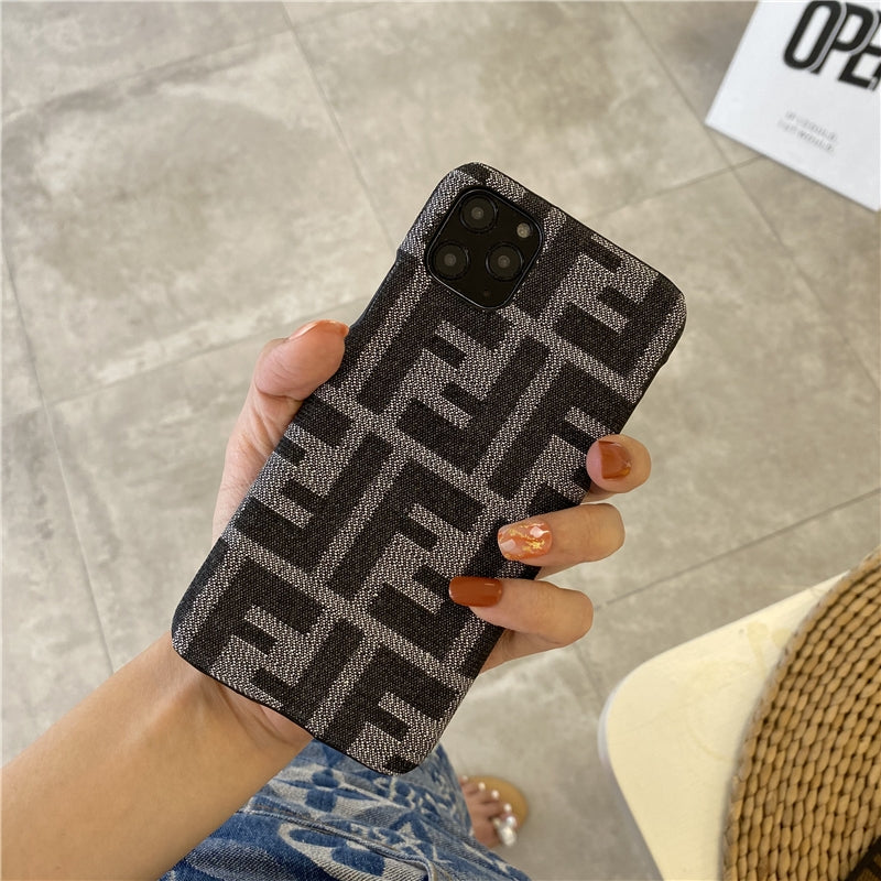 FENDI Fabric Knitting iPhone Case.