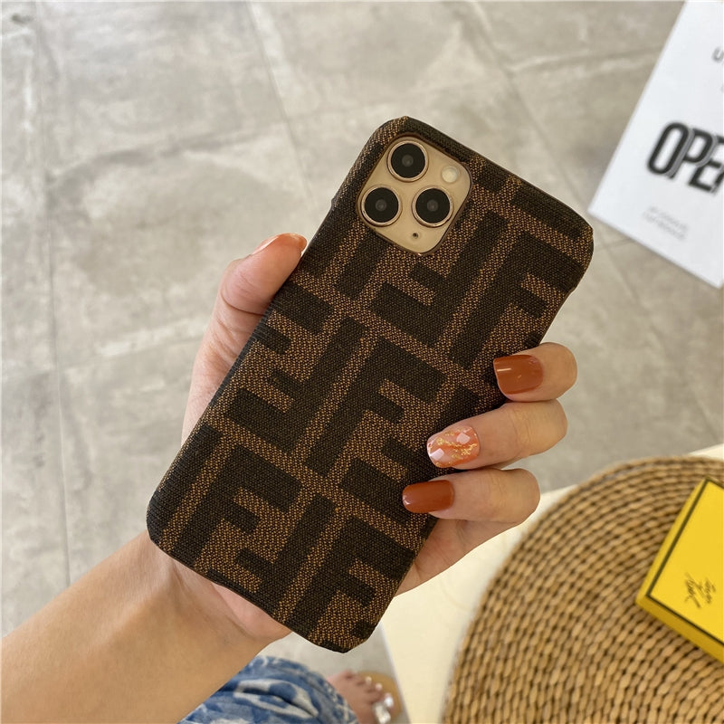 FENDI Fabric Knitting iPhone Case.