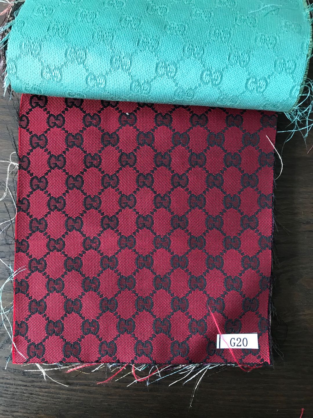 Gucci Jacquard Fabric for Shoe Custom and Mask