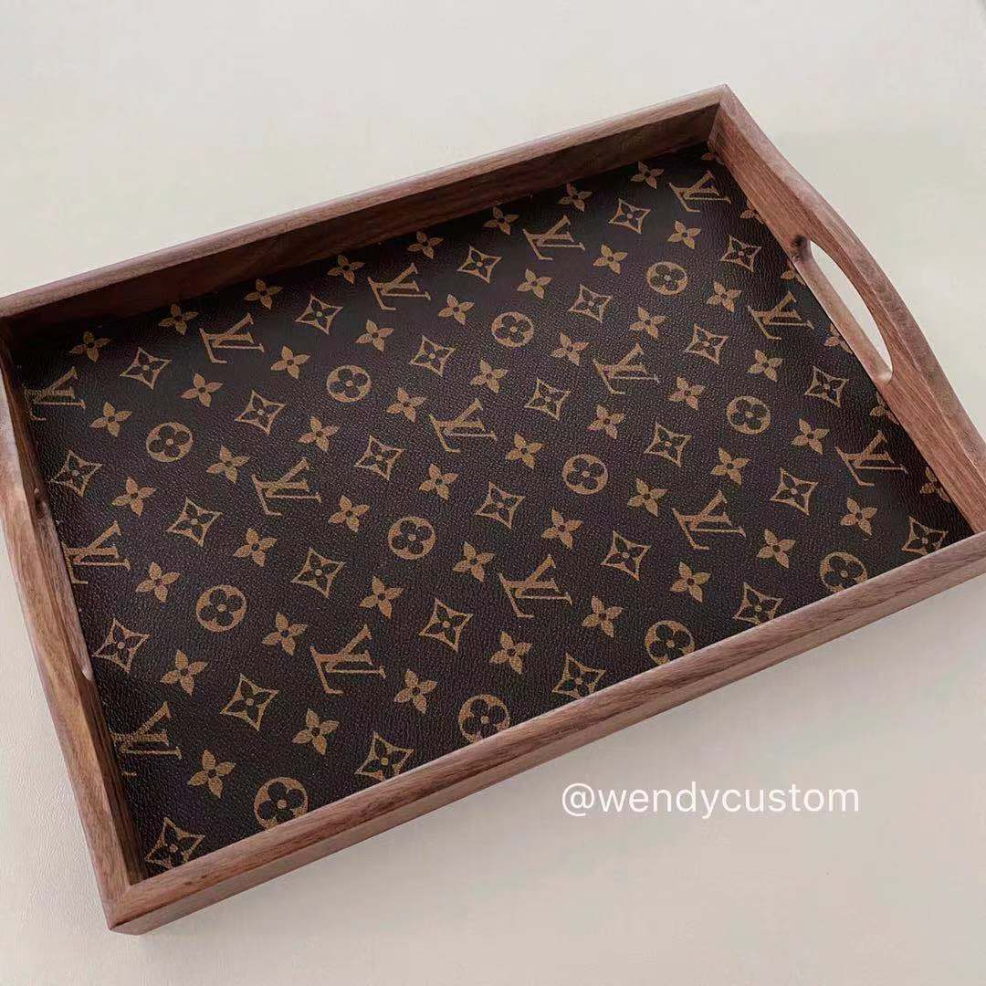 LV Wooden Tray