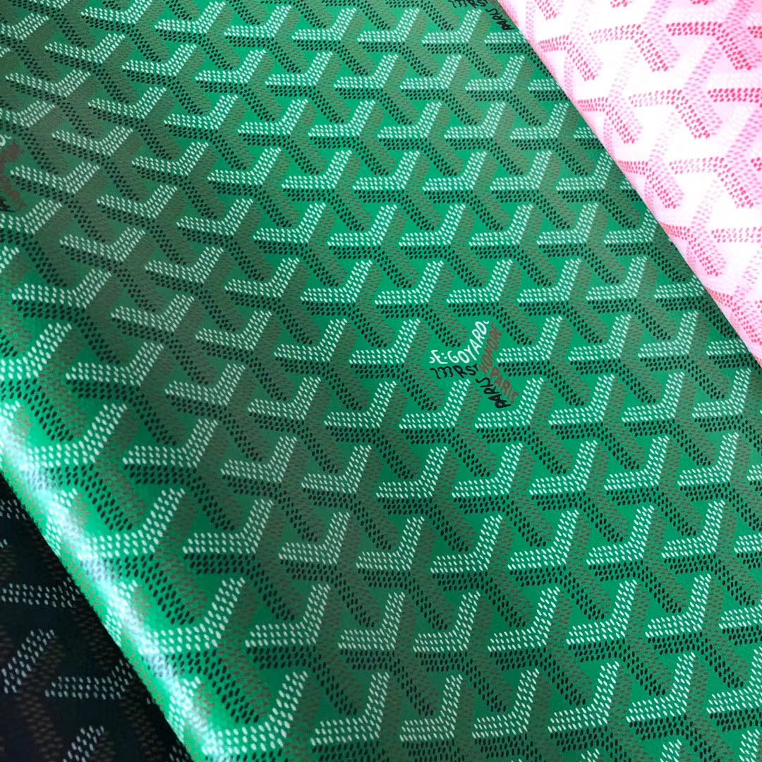 Best Quality Original Goyard Leather Fabric for Bag by Yard WendyCustom