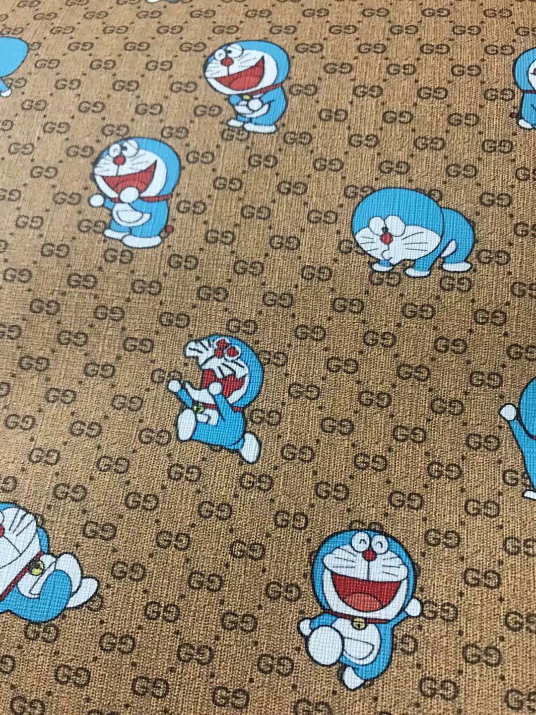 Gucci Doraemon Leather Vinyl for Bag Shoe Custom