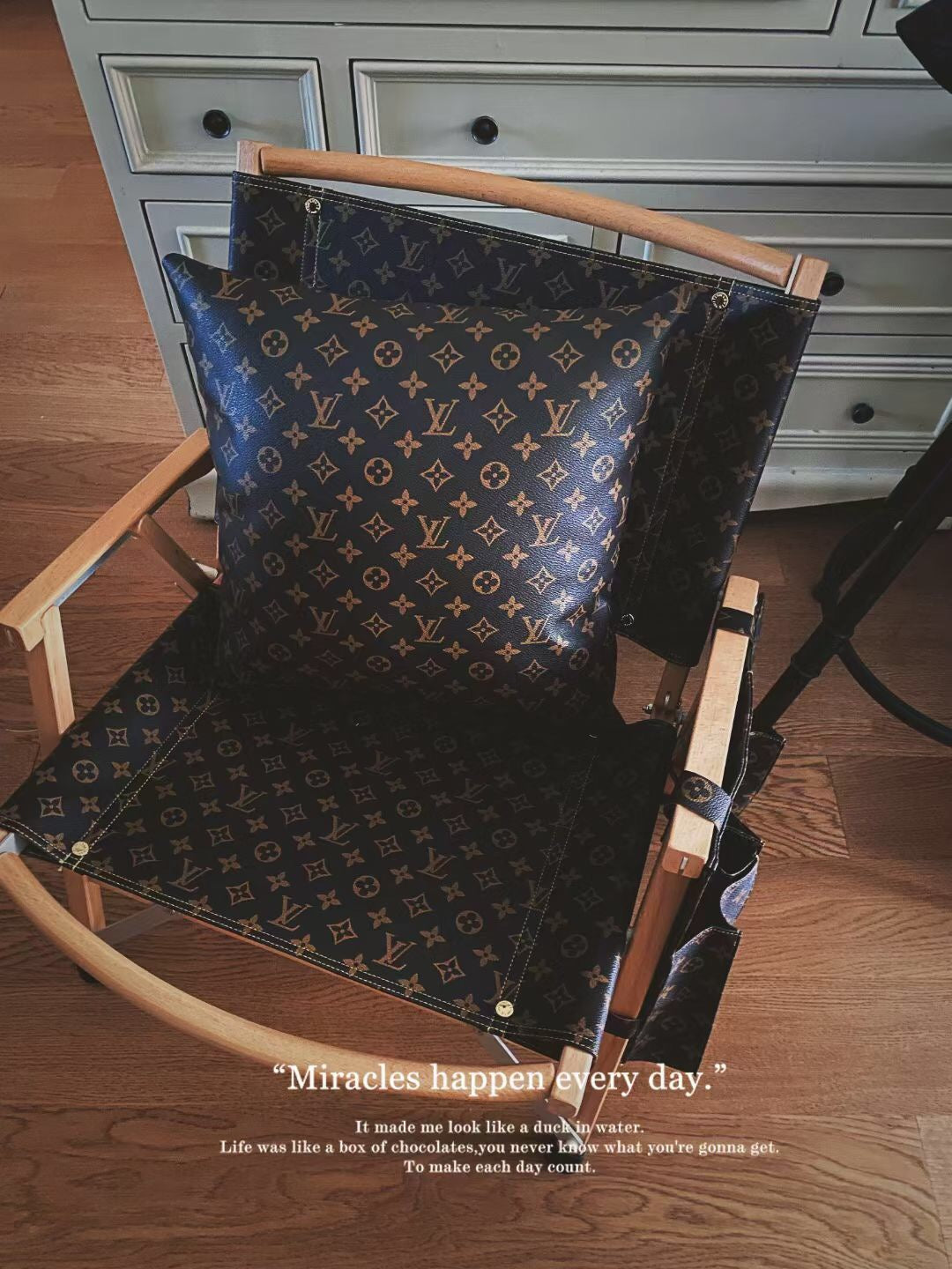 Louis Vuitton Sportsman's Chair For Sale at 1stDibs  louis vuitton stool, louis  vuitton chair, louis vuitton folding chair
