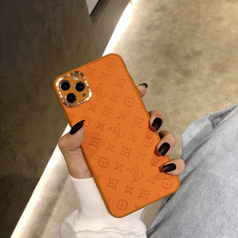 LV Leather Candy Colors Fantasic iPhone Cases