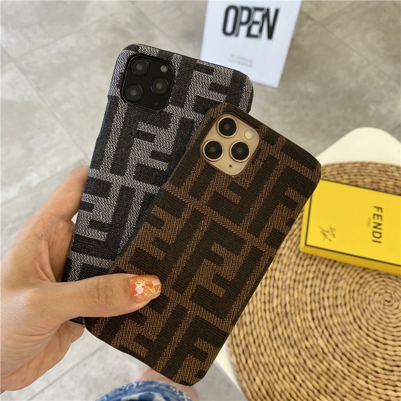 FENDI Fabric Knitting iPhone Case.