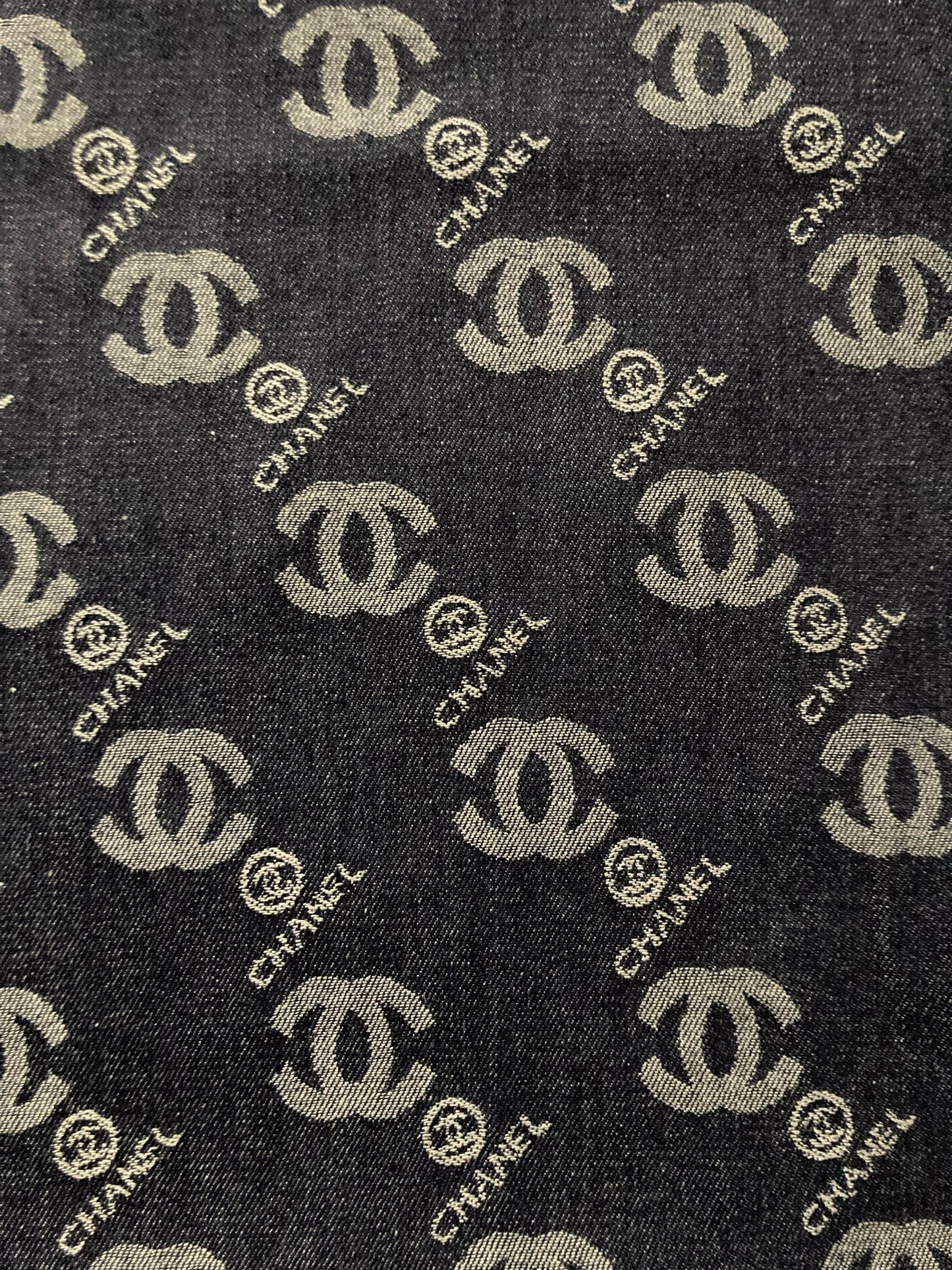 Handmade Chanel Denim Fabric for Custom Jeans