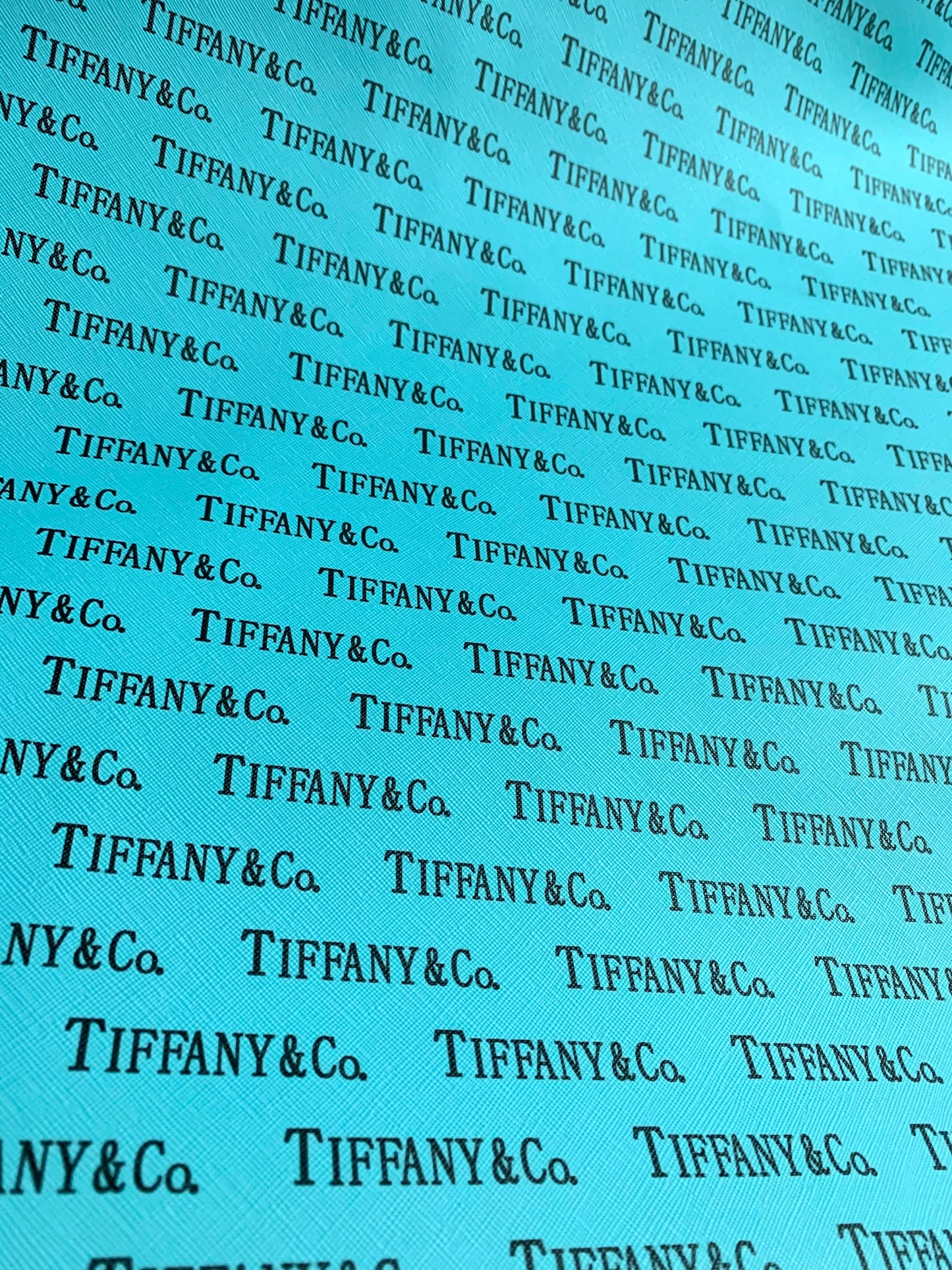 Tiffany Co. Custom Handmade Vinyl for Crafts